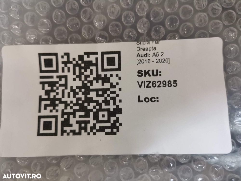 Sticla Far Dreapta Audi A5 2 2016 2017 2018 2019 2020 In Stare Buna - 8