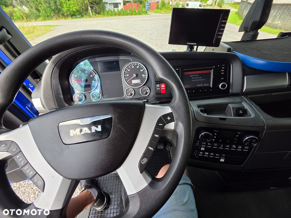 MAN TGX 18.440 / FIRANKA / NISKI PRZEBIEG  / 20 EURO PALET / SPROWADZONY / E6 / AUTOMAT / LODÓWKA / KAMERA / WINDA / DUŻA KABINA / SILNIK 13 LITRÓW - 21