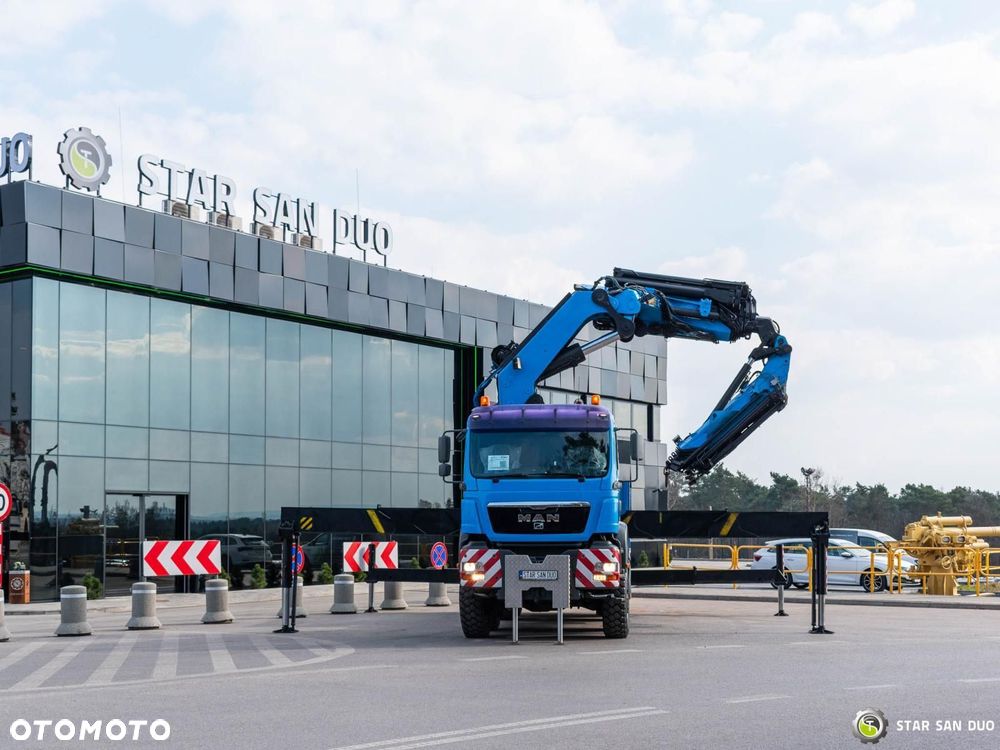 MAN TGA 41.480 8x8 PALFINGER PK 100002 HDS Żuraw Fly Jib Wciągarka - 8