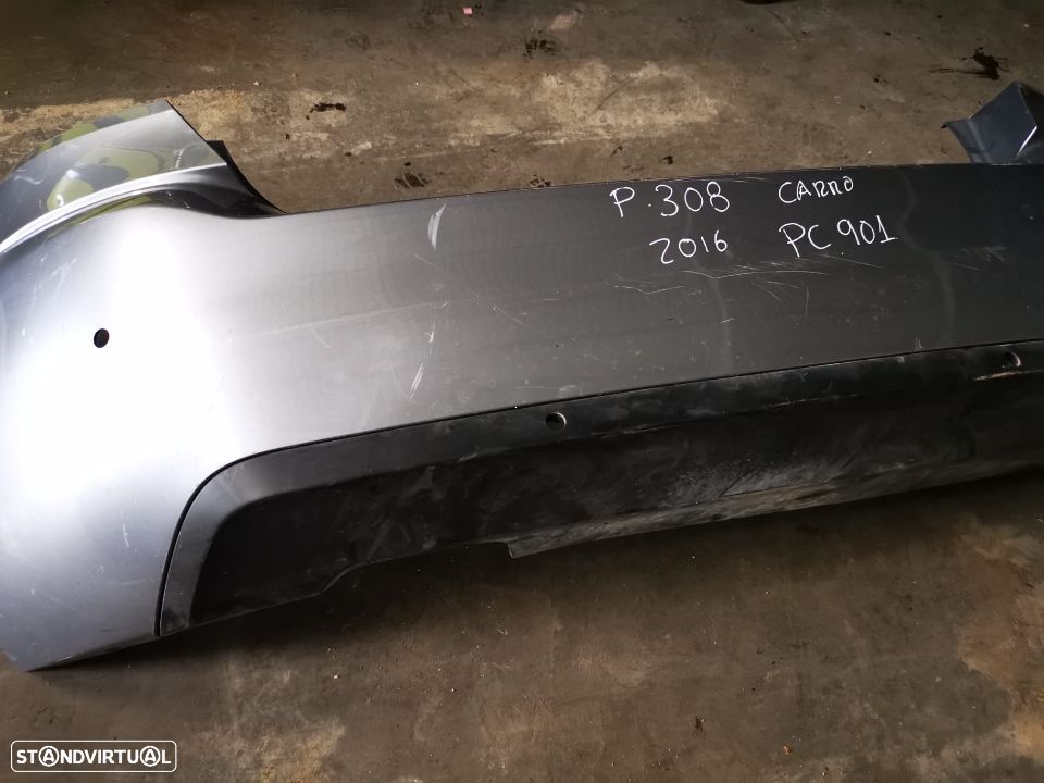 PEUGEOT 308 II CARRO PARA CHOQUES TRAS PC901 - 3