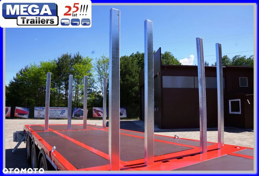 Inny PLATFORMA Mega osie 19,5 BPW, zamki kontenerowe, skos do najazdów !!! - 22