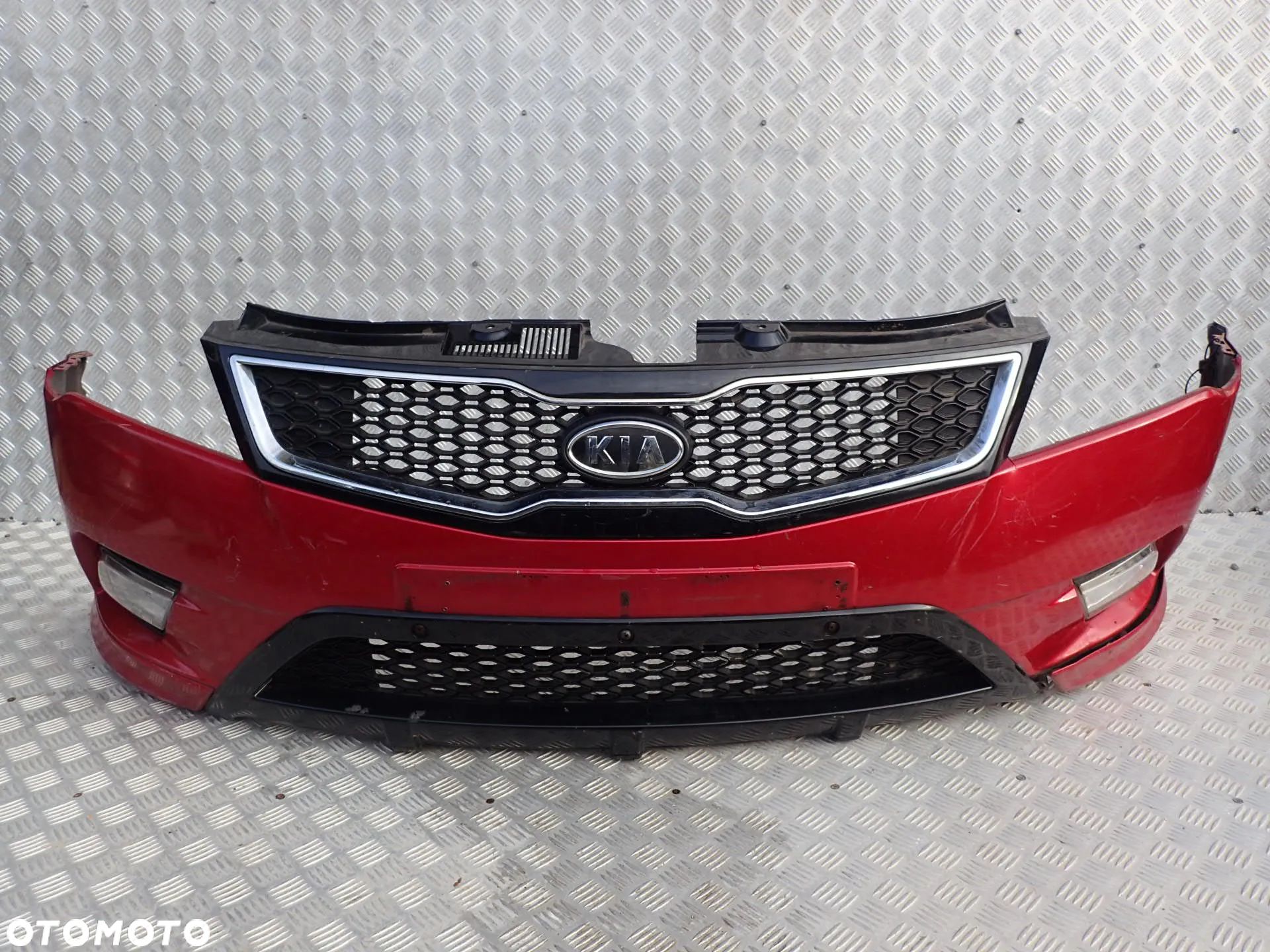 KIA CEED LIFT 2009-12 ZDERZAK PRZEDNI GRILL   KOD LAKIERU A0 - 1