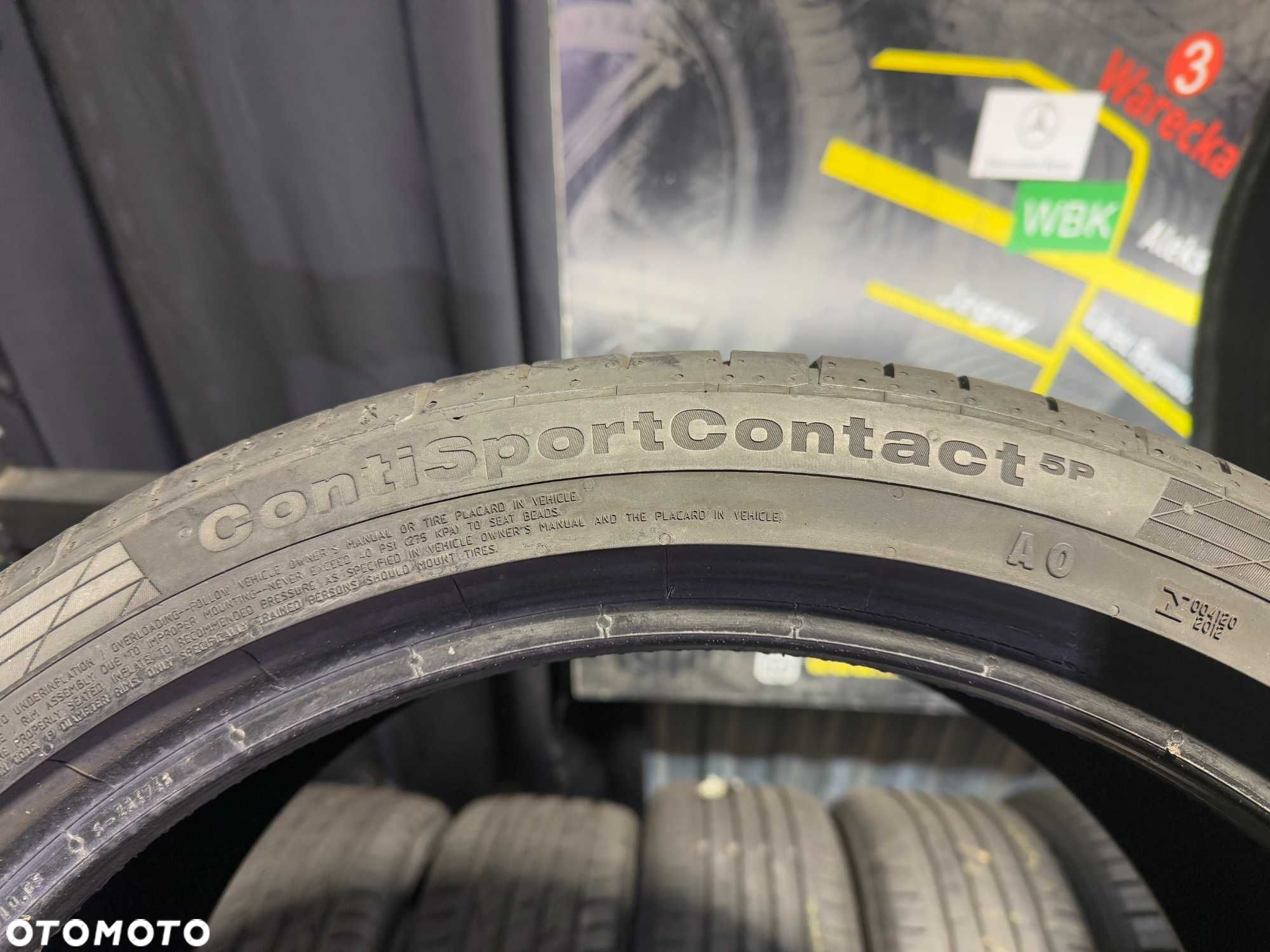 Opony Letnie 255/35/19 CONTINENTAL SPORTCONTACT #891 - 4