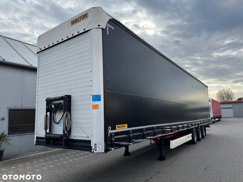 Wielton NACZEPA FIRANKA MEGA, SAF, XL, OŚ I DACH PODNOSZONE 2017 ROK SUPER STAN - 1