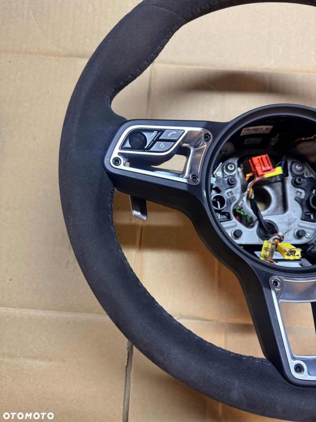 PORSCHE CAYMAN 982 KIEROWNICA ALCANTARA - 4