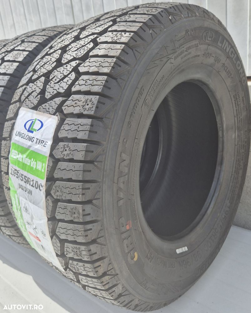 195/55 R10C, 98N, LINGLONG GreenMaxWinter G Van2,Anvelope de iarna M+S - 3