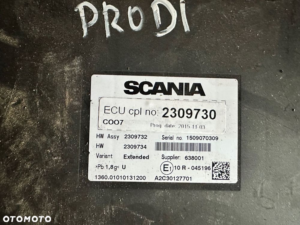koordynator coo7 scania r 2309730 - 1