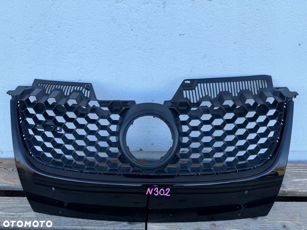 grill atrapa przód w zderzak vw golf v 5 1k0 2003- gti 1k0853651p cały oryg - 1