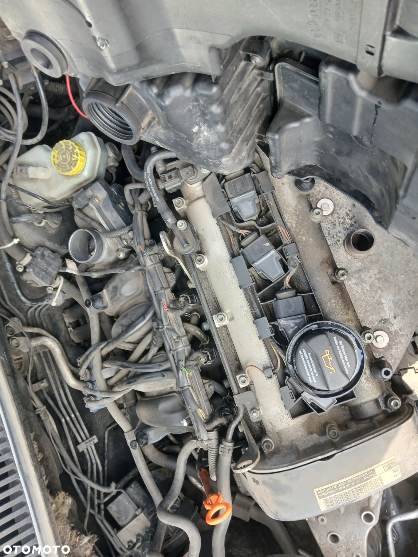 volkswagen polo 9N LC9Z silnik 1.4 16V BKY skrzynia GRZ napęd sanki belka wahacz wahacze zacisk - 2