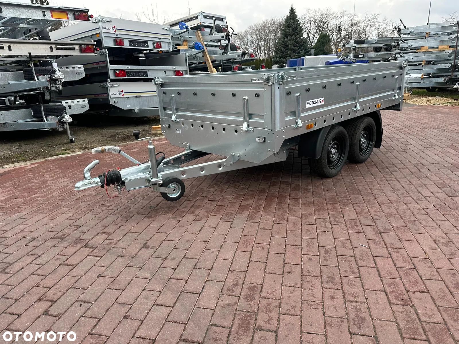 Inny Przyczepa MM2515/2 DMC 2000kg koła pod spodem 250x150x40 Częstochowa WYPRZEDAŻ - 1