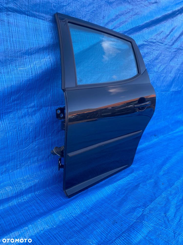 DRZWI LEWE TYŁ TYLNE PEUGEOT 207 SW KOMBI EXL CZARNE - 4