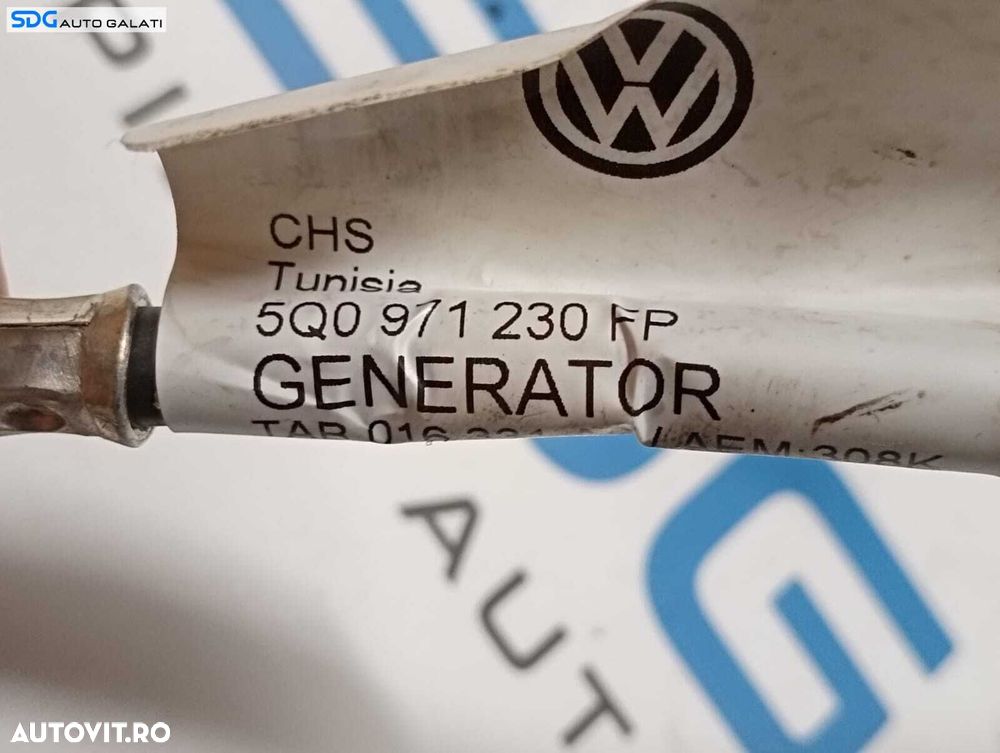 Cablaj Instalatie Electrica Alternator Volkswagen Passat B8 1.6 TDI CRL 2015 - 2020 Cod 5Q0971230FP [M6650] - 3