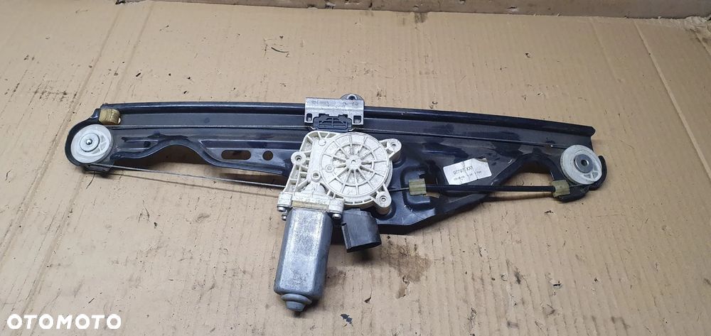 Mechanizm podnośnik szyby prawy tył BMW 5 E60 6922320 7184744S 7184746E - 1