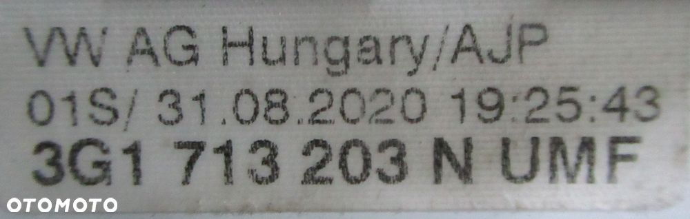 VW PASSAT B8 MIESZEK GAŁKA WYBIERAK ZMIANY BIEGÓW 3G1713203N - 3