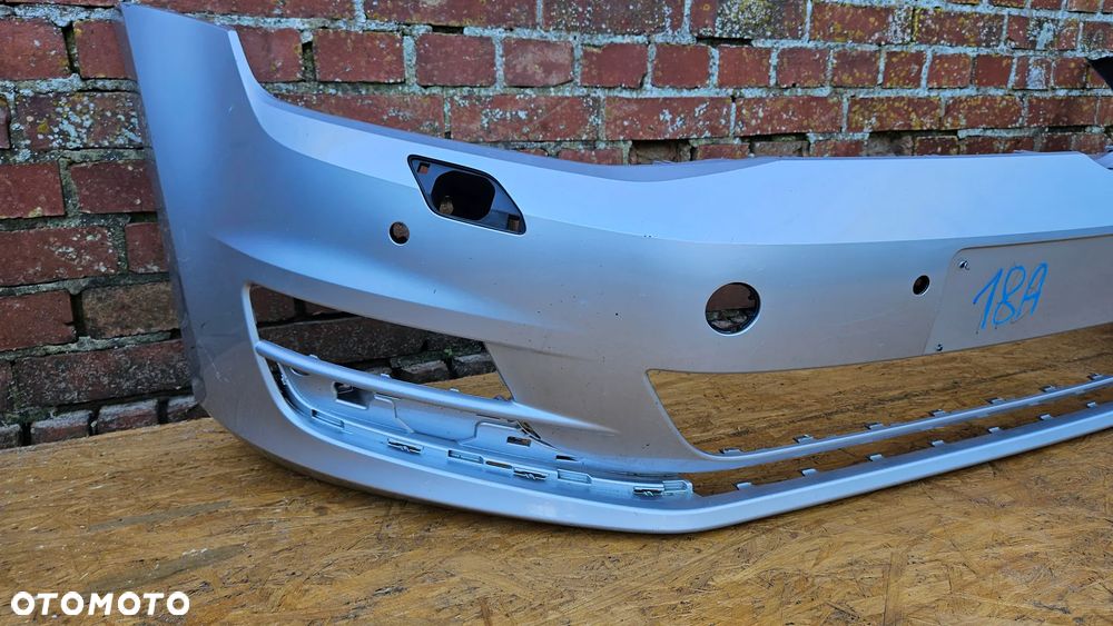 VW GOLF VII 7 5G0 2012-2016 Zderzak przód Zderzak przedni 5G0807221 czujniki parkowania 4x PDC Xenon spryski - 4