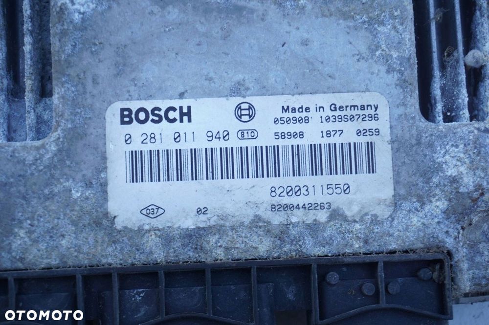 KOMPUTER STEROWNIK SILNIKA 8200311550 OPEL MOVANO A 2.5 DCI - 2