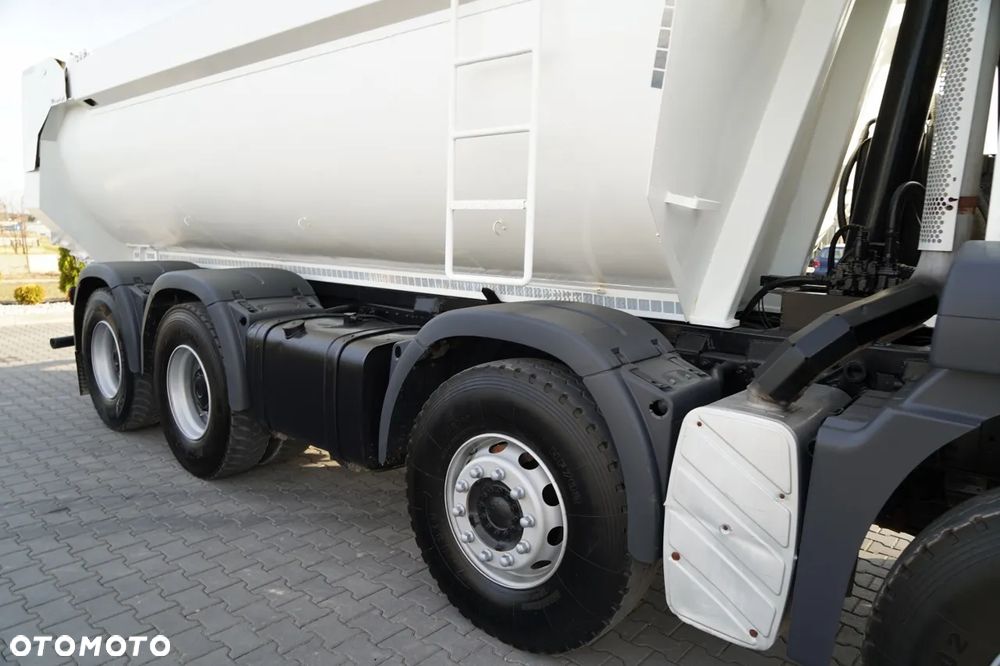 MAN TGS 35.440 / 8X4 / WYWROTKA TYLNOZSYPOWA / HYDROKLAPA / MANUAL  / EURO 5 - 19