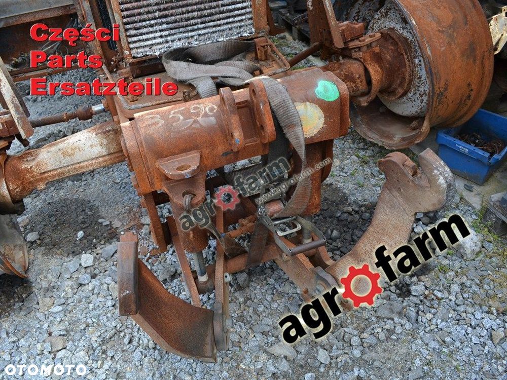 Renault Ares 656 części, skrzynia biegów, oś - 3