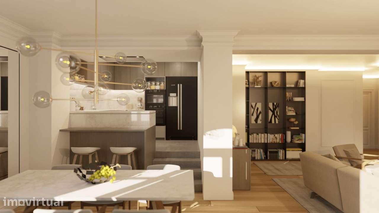Apartamento T3 no Pateo do Bispo, Príncipe Real, Lisboa - Grande imagem: 2/12