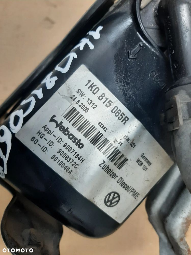webasto ogrzewania postojowe VW Touran Caddy 1K0815065R - 4