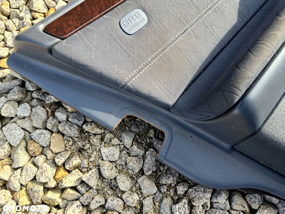 MERCEDES W203 BOCZEK TAPICERKA LEWY PRZÓD PRZEDNI EUROPA Niebieski - 5