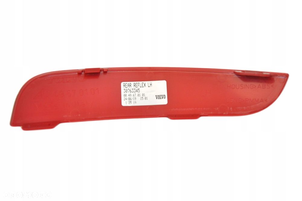 VOLVO S40 V50 odblask tylny lewy 30763345 OE - 3