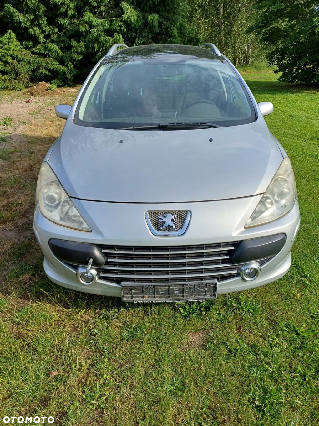 Przód maska zderzak lampy błotniki PEUGEOT 307SW 2007r kombi kod EZRC kombi - 2