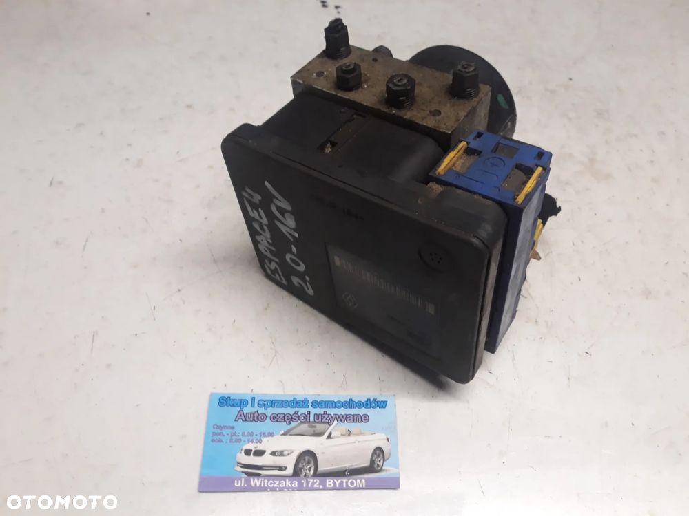 POMPA ABS RENAULT ESPACE IV 2,0 16V 2004r  8200159837D  10.0960-1423.3   10.0202-0105.4 - 1