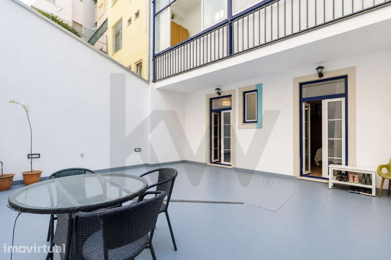 Apartamento T1 com Terraço de 39 m2 no Centro de Lisboa | Arroios - Grande imagem: 3/29