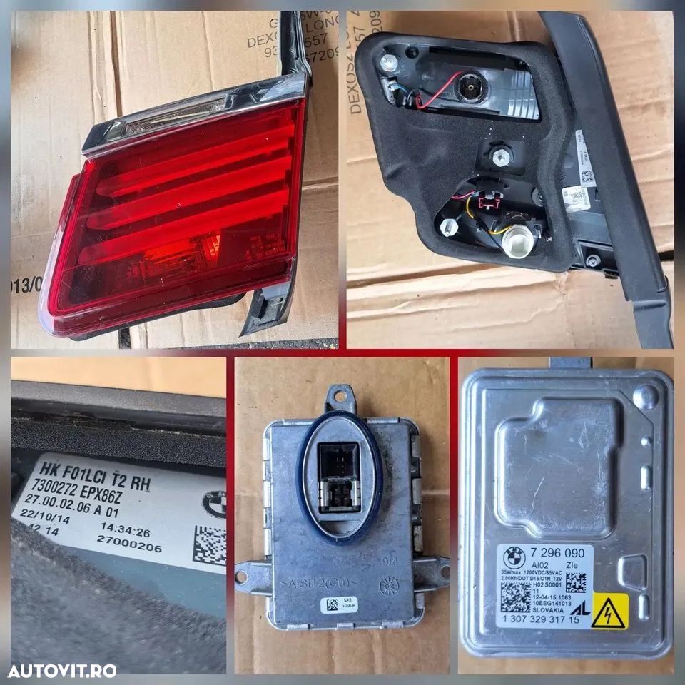 Stop dr sp droser ECU parcare modul AHM calc servotronic oglinda camera surround view tipsuri amplificator difuzor cu incinta tweeter boxe borna plus cablaj pdc bmw - 2