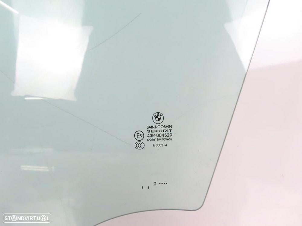 Vidro da porta Esquerdo/Frente Usado / Original BMW X3 (F25) - 2