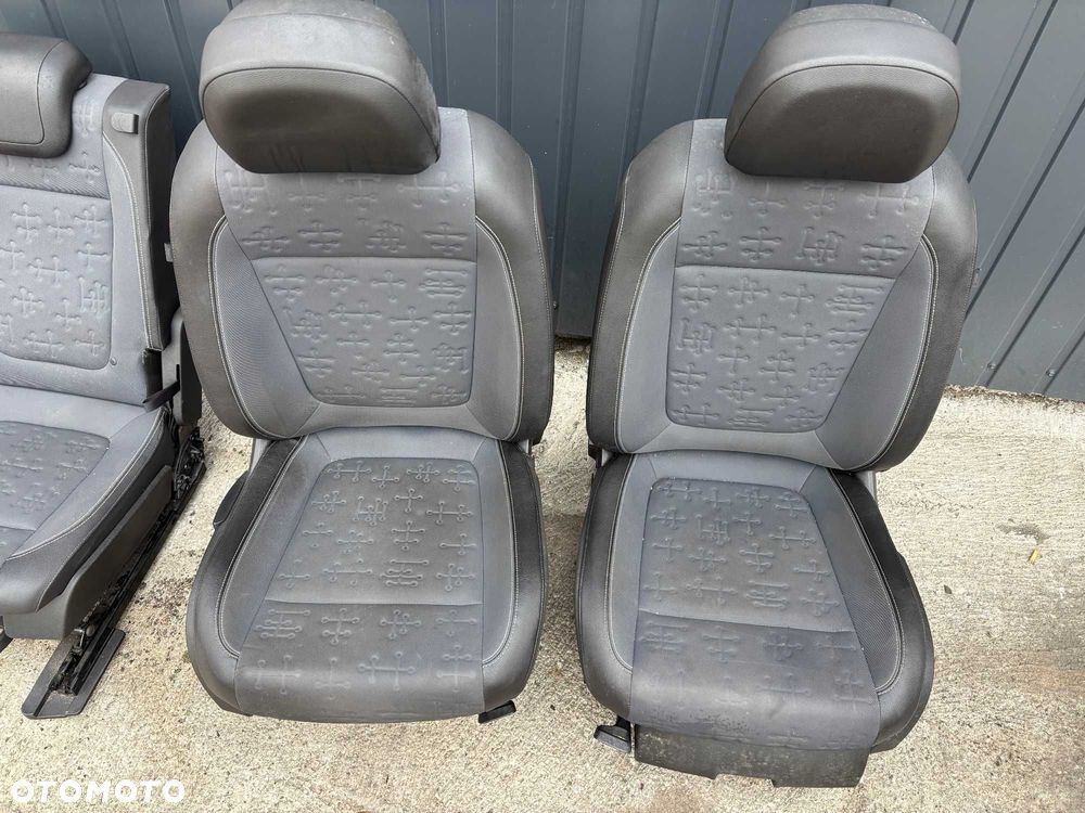 Opel Meriva B Pół skóra Fotel Fotele komplet przód + tył - 3
