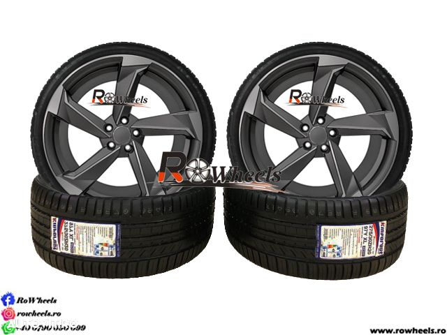Jante AUDI 20 R20 Model RS Rotor Gri A4 A5 A6 A7 A8 Q3 Q5 Q8 S-RS 2021 anvelope vara - 2