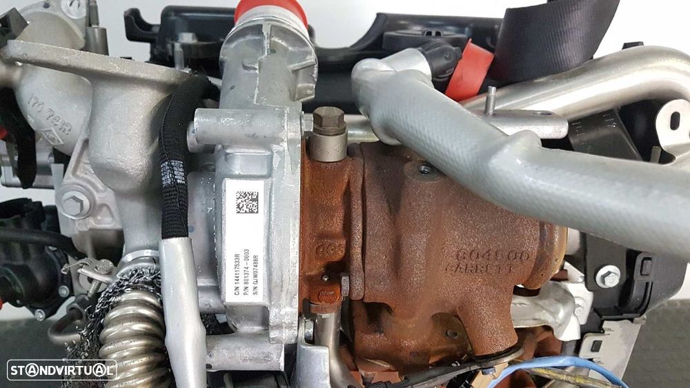 MOTOR COMPLETO RENAULT CAPTUR 2012 -K9K608 - 8