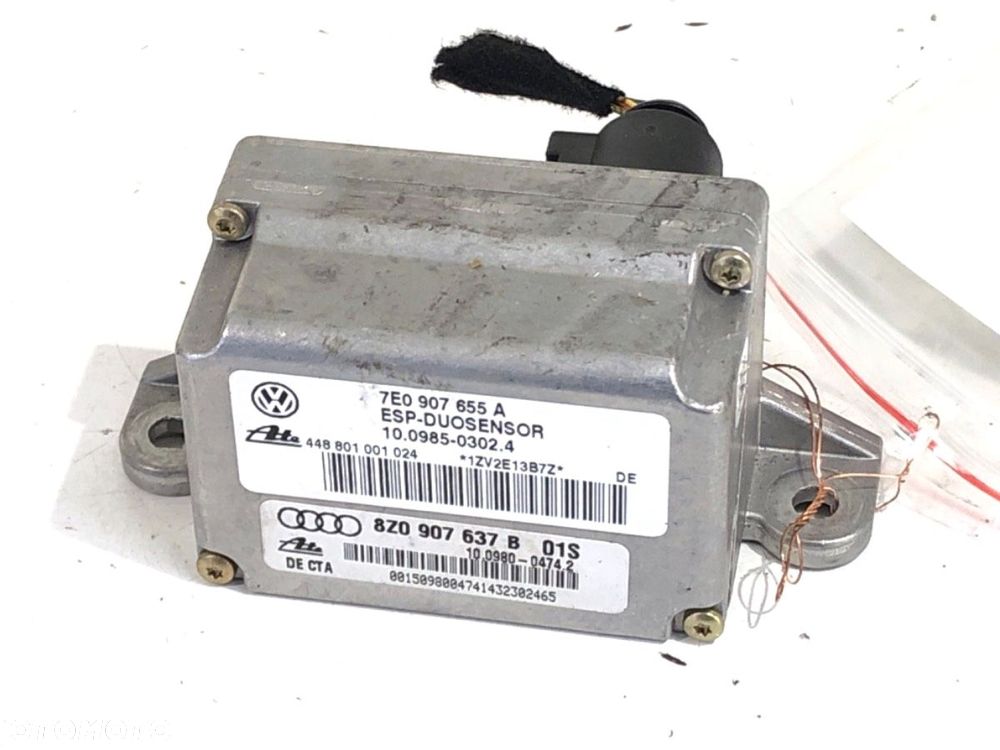 CZUJNIK ESP  AUDI A2 (8Z0) 2000 - 2005 1.4 55 kW [75 KM] benzyna 2000 - 2005 8Z0907637B - 1