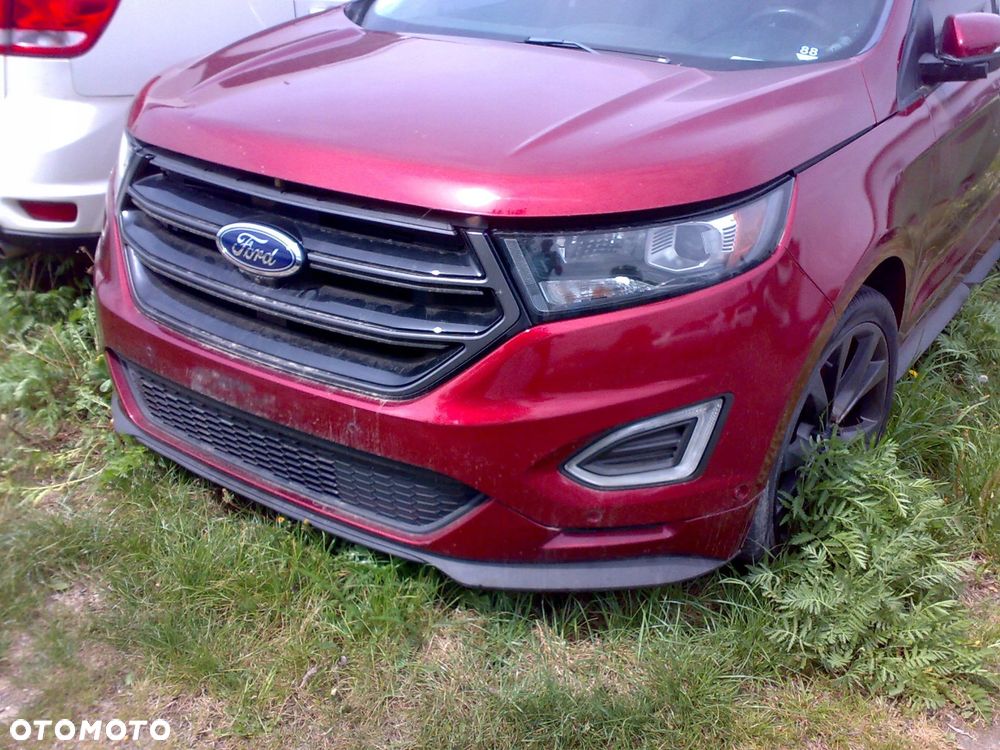 ford edge mk2 sport 2014 2018 zderzak przedni przód maska błotnik lampa usa - 2