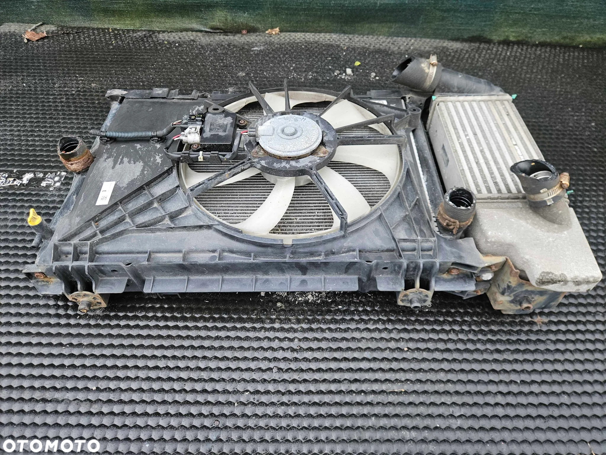 Chłodnica Wody Plynu Klimatyzacji Intercooler Wentylator 1.4 D4D Toyota Auris 1 I Lift 2011r - 28