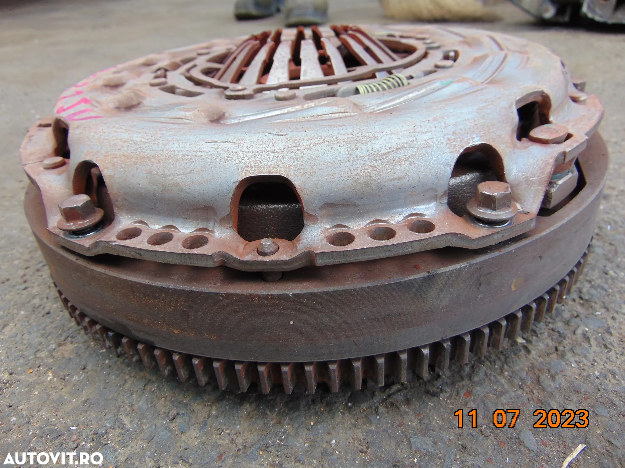 Volanta peugeot Boxer 2.2 euro 5 Citroen Jumper Ford Transit 2.2 custom euro 5 placa presiune disc - 2