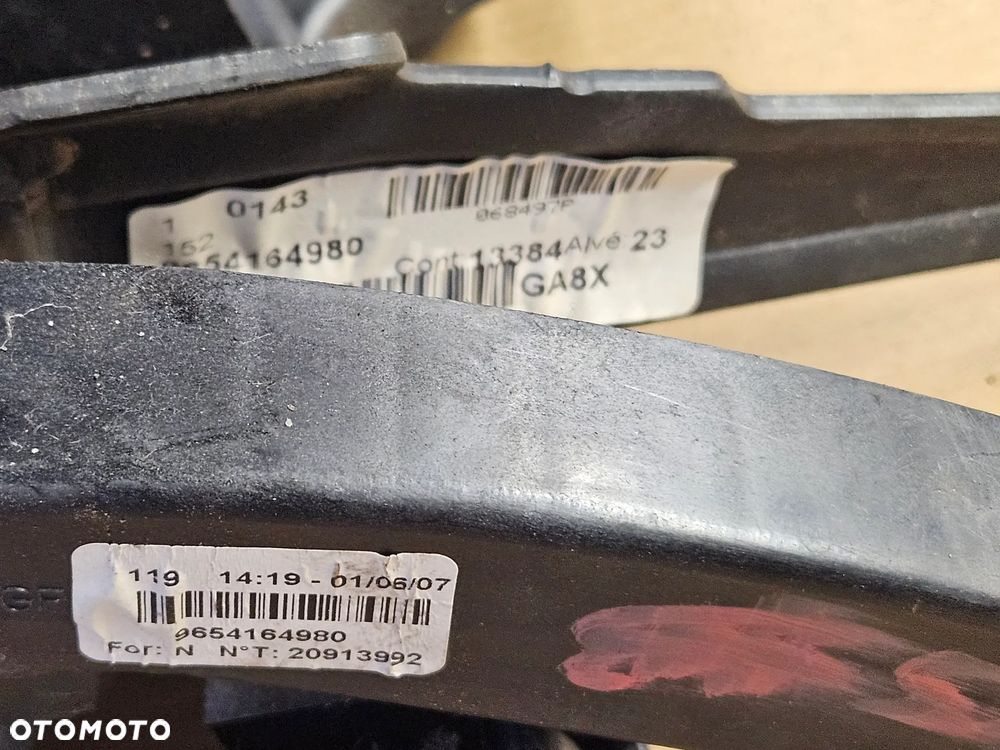 Citroen C5 I II pedal sprzegla hamulca 9654164980 - 7