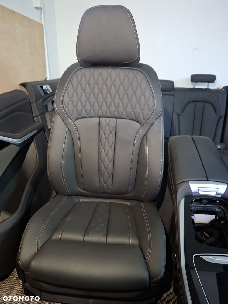 KOMPLETNE WNĘTRZE BMW X5 GO5 FOTELE COMFORT INDYVIDUAL NOWE - 10
