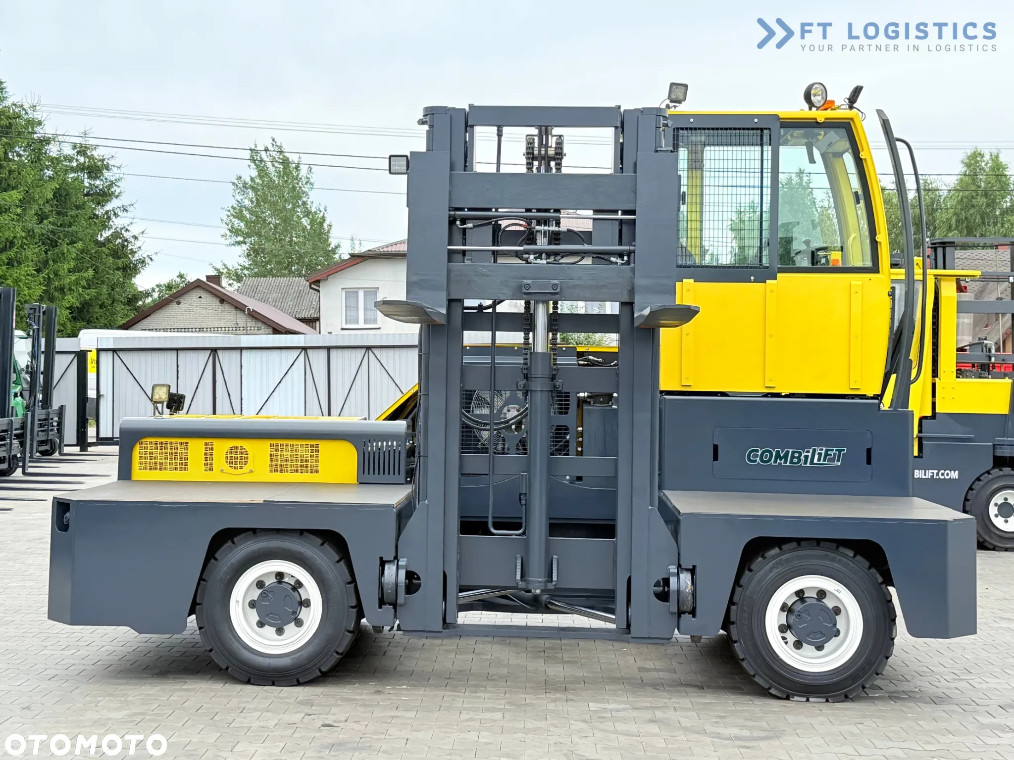 Combilift C6000FSL / DIESEL / DUPLEX - 4100MM / WIDŁY 1400MM / WÓZEK BOCZNY / UDŹWIG 6000KG / WOLNY SKOK / SILNIK DEUTZ / STAN IDEALNY - 32