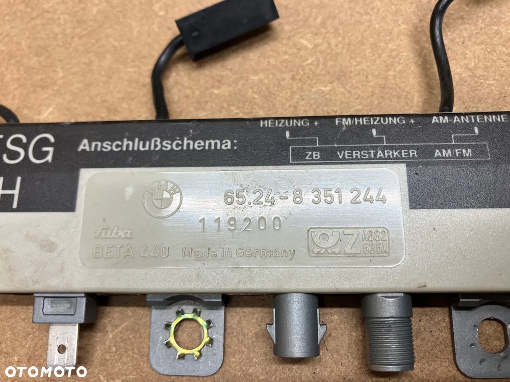 WZMACNIACZ ANTENOWY BMW E31 E32 E34 OEM 8351244 - 2