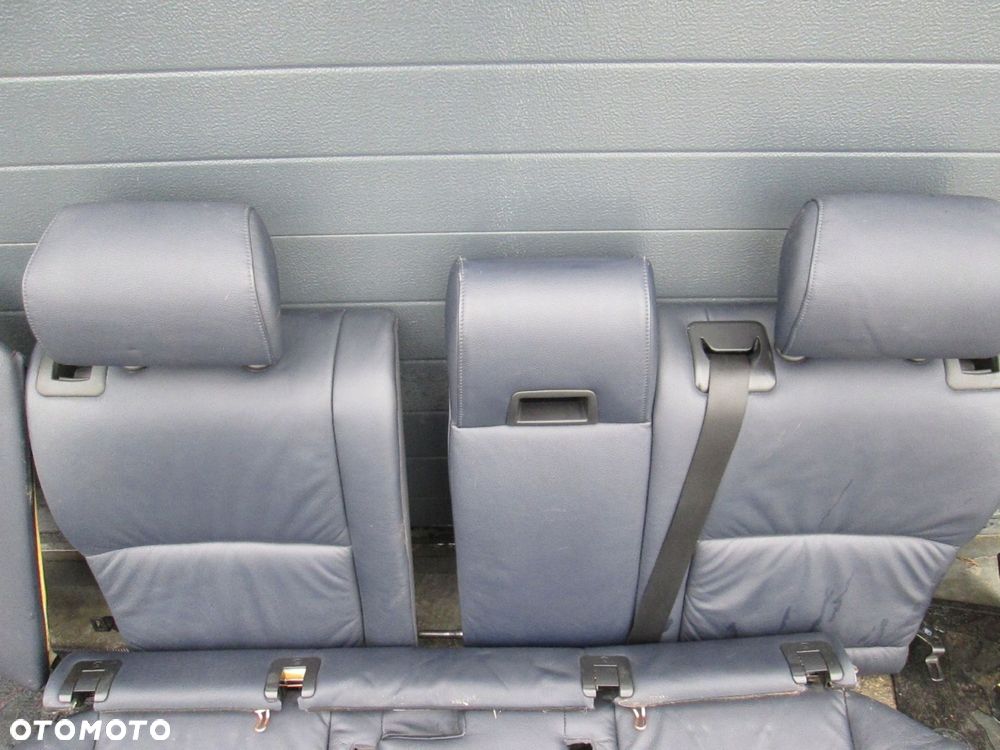 BMW E61 LCI FOTELE SKÓRZANE KANAPA KPL GRZANE ELE - 11