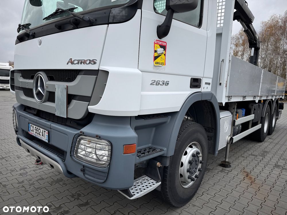 Mercedes-Benz ACTROS 2636 6x4 żuraw dżwig HIAB XS166 HIDUO - 24