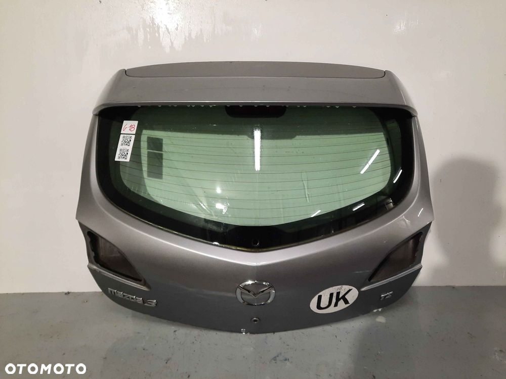 } KLAPA TYŁ TYLNA BAGAŻNIKA MAZDA 3 III BL 2 Gen. 38P SZARY 5D 5 DRZWI HB - 1