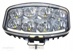 REFLEKTOR DROGOWY LED Z POZYCJĄ LED DÓŁ HALOGEN - 1