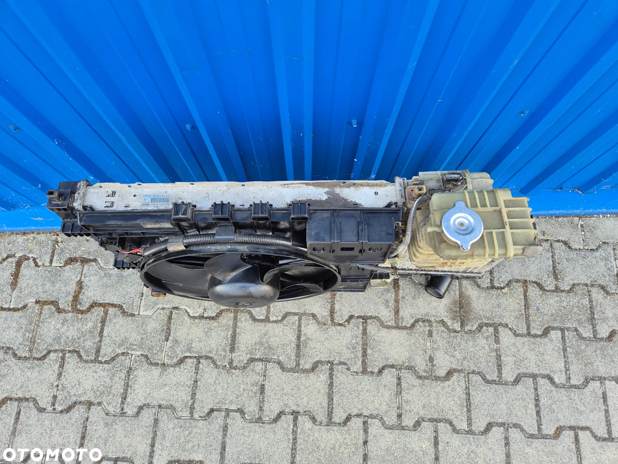 CHŁODNICA WODY + CHŁODNICA POWIETRZA( INTERCOOLER) + WENTYLATOR MB VITO W 638 2.2 CDI - 7