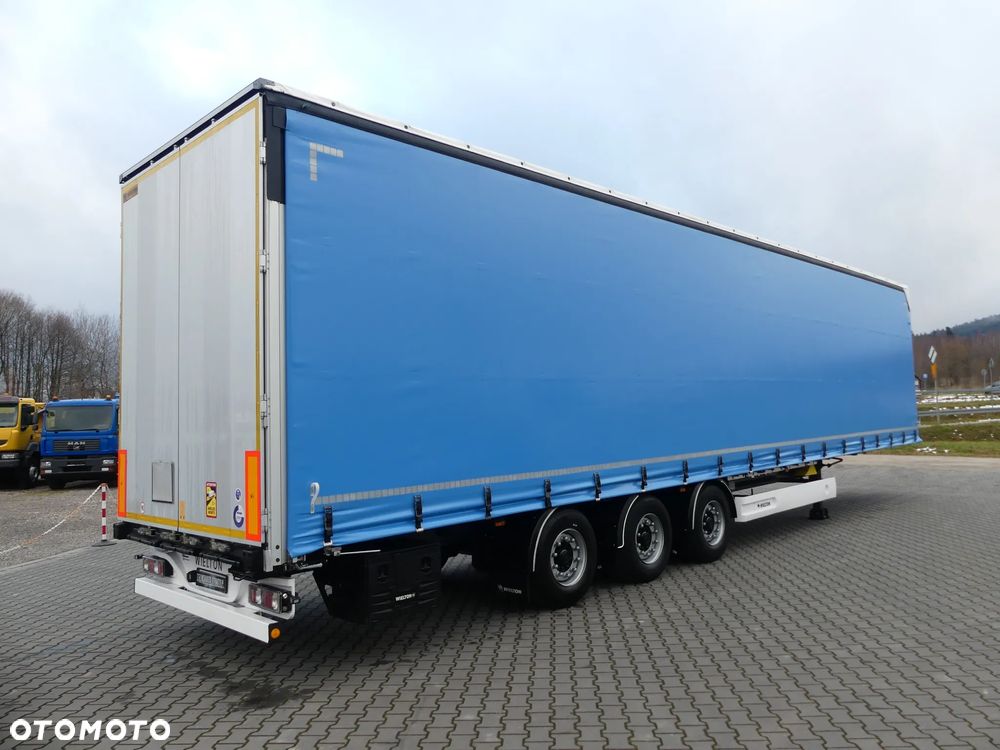 Wielton MEGA / FIRANKA / OŚ PODNOSZONA / DACH PODNOSZONY / - 11