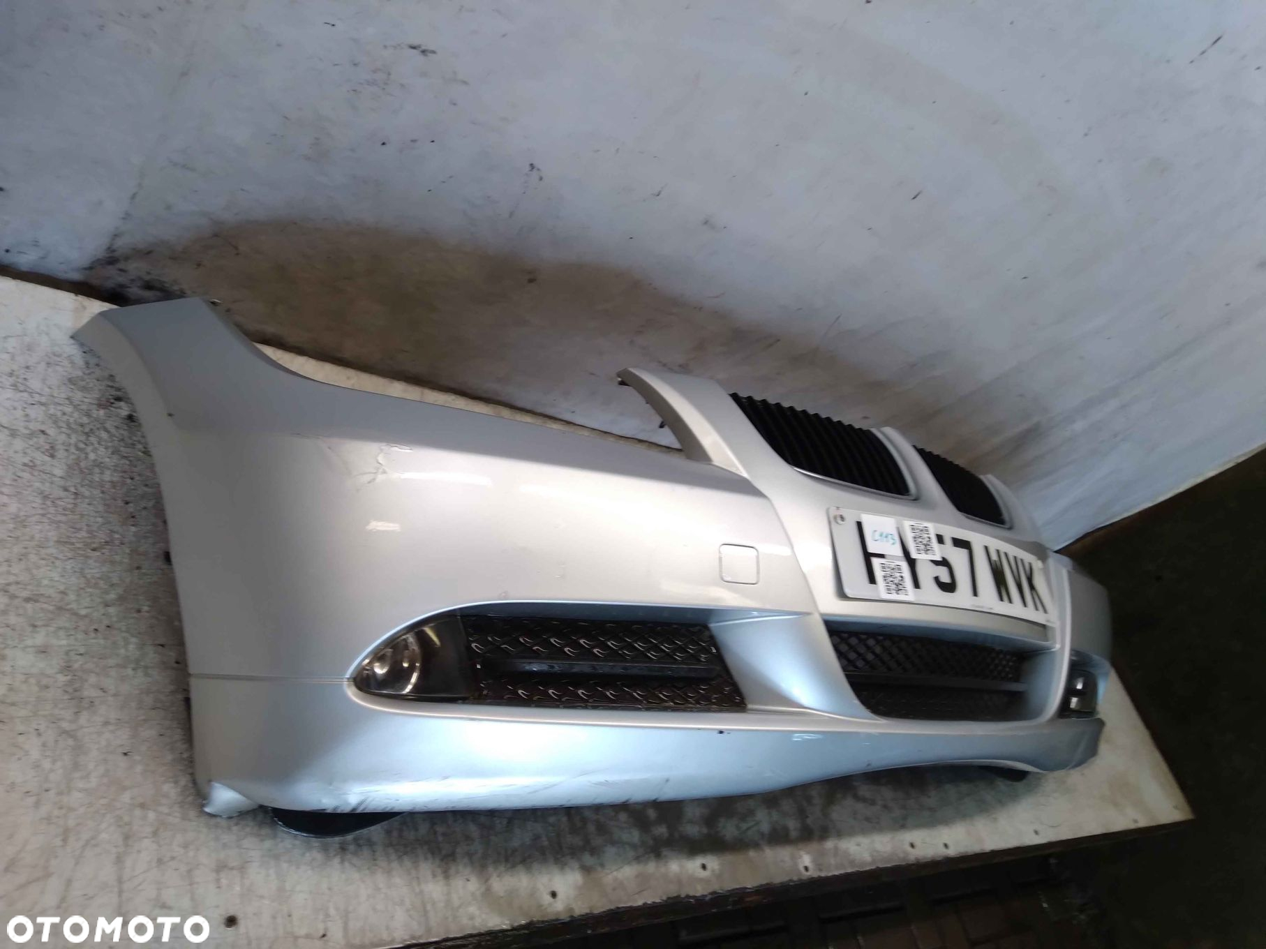 $ ZDERZAK PRZÓD PRZEDNI DO BMW E90 HALOGENY TITANSILBER - 3
