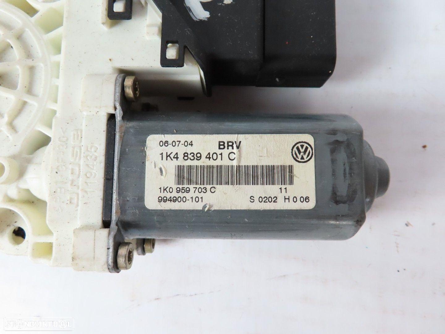 Motor elevador Esquerdo/Trás Seminovo/ Original VW GOLF V (1K1) 1K0959703C / 1K4... - 3